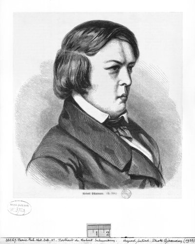 Robert Schumann by German School